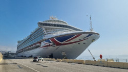 El `Ventura`, con 3.000 pasajeros, inicia este martes la temporada de cruceros en el Puerto de Santander