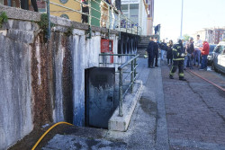  En libertad con fianza de 6.000 euros los dos detenidos por el incendio del garaje de El Alisal