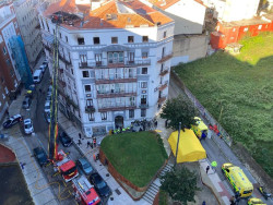 En libertad tras ser detenido en Bilbao el inquilino de Juan de la Cosa en búsqueda por el incendio mortal