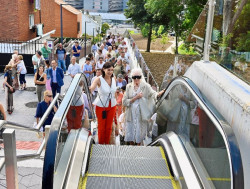 Entran en servicio las rampas y escaleras mecánicas entre Valdecilla y Cardenal Herrera Oria