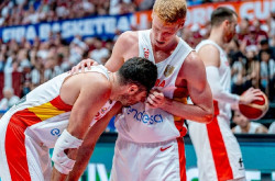 Espa&ntilde;a pierde (69-74) ante Letonia y se complica la vida en el Mundial