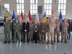 Espa&ntilde;a toma el relevo en la misi&oacute;n de refuerzo de la polic&iacute;a a&eacute;rea de la OTAN en Lituania con ocho aviones Eurofighter