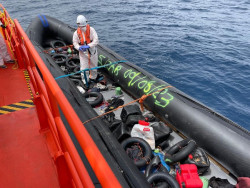 Este s&aacute;bado se ha  contabilizado la llegada de  m&aacute;s de 470 personas en aguas de Canarias