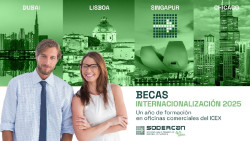 Este viernes finaliza el plazo para solicitar las becas de comercio internacional de SODERCAN