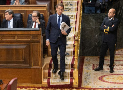 Feij&oacute;o acusa a S&aacute;nchez de "corrupci&oacute;n pol&iacute;tica", de haber comprado los apoyos y de no tener l&iacute;mites
