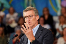 Feij&oacute;o acusa a S&aacute;nchez de usar a su mujer para "victimizarse" y alerta de que se creer&aacute; "m&aacute;s impune" si hay "empate"