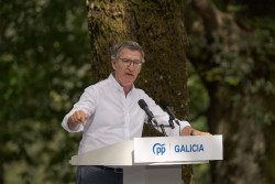 Feij&oacute;o asegura que derogar&aacute; el "cupo separatista" si gobierna y acusa a S&aacute;nchez de actuar como un "caudillo en su partid