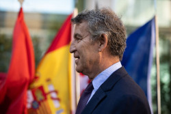 Feij&oacute;o asegura que su objetivo es lograr 10 millones de votos para gobernar en solitario y pide apoyo a votantes de Vox