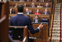 Feij&oacute;o, convencido de que S&aacute;nchez sab&iacute;a "mucho" de &Aacute;balos y de que &Oacute;scar L&oacute;pez supo de la juerga en el Parador de Teruel