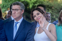 Feij&oacute;o convers&oacute; este domingo con Ayuso y "comprende" sus razones para no verse con S&aacute;nchez tras llamarla "corrupta"
