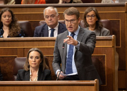 Feij&oacute;o critica que &Aacute;balos siga de diputado votando lo que dicta S&aacute;nchez y comparte el "estupor" del juez Puente