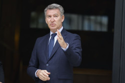 Feij&oacute;o critica que la incidencia en el AVE Madrid-Sevilla representa la Espa&ntilde;a abandonada