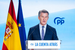 Feij&oacute;o dice que Zapatero sigue "instrucciones" de S&aacute;nchez, que busca ganar tiempo: "Hoy tiene m&aacute;s problemas que ayer"