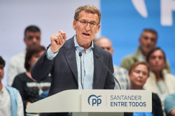  Feij&oacute;o ha resaltado que &eacute;l s&iacute; tiene claro que el PP va a ganar las elecciones en Santander y Cantabria.