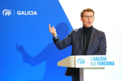 Feij&oacute;o nota "un olor a mayor&iacute;a absoluta total" e insiste en que no votar al PP o abstenerse favorece al BNG