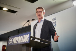 Feij&oacute;o ofrece a S&aacute;nchez sus "votos" para un "ajuste de gasto pol&iacute;tico y burocr&aacute;tico"