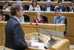  Feij&oacute;o  pide a S&aacute;nchez que deje de reducir a "cenizas" la democracia