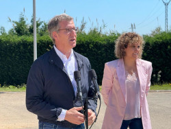 Feij&oacute;o pide confiar en el "modelo del PP de Badalona" y "abandonar el voto socialista" que "apuntala" a S&aacute;nchez
