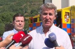 Feij&oacute;o pide el despliegue del Ej&eacute;rcito en los incendios y m&aacute;s medios ante una "crisis nacional": "Queda lo peor"