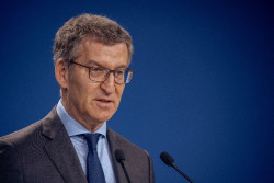 Feij&oacute;o pide que S&aacute;nchez comparezca en el Congreso y avisa que ir&aacute; a Europa y saldr&aacute; a la calle a "defender la libertad"