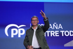 Feij&oacute;o pide un "voto claro" al PP para poner "freno al sanchismo", que "no tiene l&iacute;mites": "No vamos a defraudar"