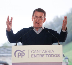 Feij&oacute;o se compromete a ser "aliado" de Cantabria y darle "lo que necesita y es de justicia"