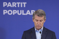 Feij&oacute;o traslada su apoyo a los ertzainas heridos en Ordizia (Guip&uacute;zcoa) y pide recuperar "el respeto a la autoridad"
