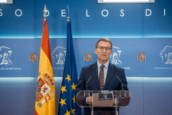 Feij&oacute;o ve a S&aacute;nchez con "absoluta seguridad" de ser investido con sus mentiras