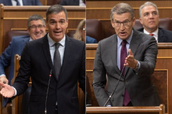 Feij&oacute;o ve a S&aacute;nchez "incompatible con la regeneraci&oacute;n" y S&aacute;nchez autocr&aacute;ticamente que su plan se aprobar&aacute; con o sin el PP