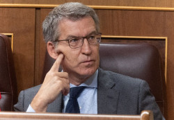 Feij&oacute;o ve en la "corrupci&oacute;n" de la amnist&iacute;a el "acta de defunci&oacute;n" del PSOE y llama "cobarde" a S&aacute;nchez por no defenderla