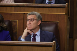Feij&oacute;o ve "pol&iacute;tica ficci&oacute;n" pensar ahora en una moci&oacute;n de censura pero no la descarta si se da el "contexto adecuado"