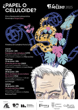 Felisa 2025 arranca su ciclo de cine y literatura latinoamericana con un homenaje a Vargas Llosa