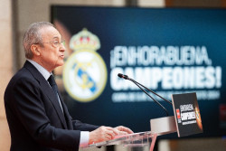 Florentino P&eacute;rez: "Esta es la Liga de la superaci&oacute;n"