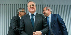 Florentino P&eacute;rez, presidente del Real Madrid hasta 2025
