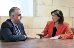 Fomento inicia la segunda fase del acondicionamiento del saneamiento de Candina