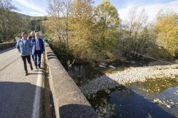 Fomento invierte 80.000 euros en prevenir inundaciones en el entorno del Pas en Santiurde de Toranzo y Puente Viesgo