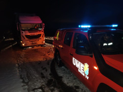 Fracaso total de la maquinaria de obras p&uacute;blicas en la limpieza de las nevadas en la carretera  N-122 que conecta Soria con &Aacute;greda