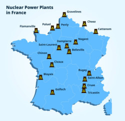 Francia está mejor protegida que España por sus centrales  nucleares