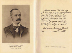 Gabriel y Galán, el maestro y poeta con alma extremeña visto desde Cantabria…, por Pedro Arce Díez