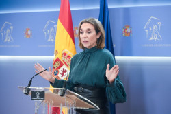 Gamarra acusa a S&aacute;nchez de "ocultar" sus planes en Defensa y aleja el apoyo del PP: "Cheques en blanco no se pueden dar"
