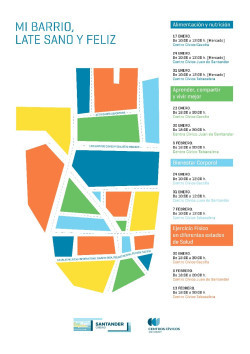 Gema Igual, prol&iacute;fica en actividades improductivas, se inventa la actividad `Mi barrio late sano y feliz` con una sesi&oacute;n sobre h&aacute;bitos alimentarios