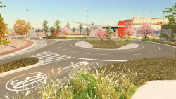 Gema Igual y Cesar Díaz anuncian la licitación en 1,6 millones para la renovación del acceso a los muelles de Maliaño pero de la Marga, nada 