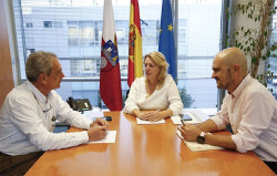 Gobierno y Ayuntamiento de Rionansa abordan la lucha contra incendios forestales y ataques del lobo