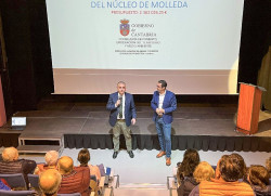 Gobierno y Ayuntamiento presentan a los vecinos de Molleda el proyecto para acabar con las inundaciones