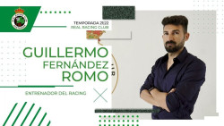 Guillermo Fern&aacute;ndez Romo entrenar&aacute; al Racing de Santander la pr&oacute;xima temporada