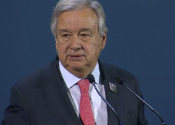 Guterres a los l&iacute;deres mundiales: "La enfermedad del cambio clim&aacute;tico, solo ustedes la pueden curar"
