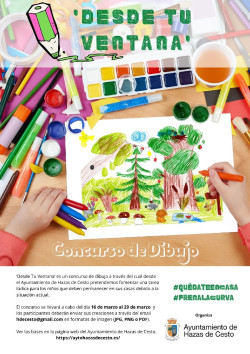  Hazas de Cesto convoca un concurso de dibujo para motivar a los ni&ntilde;os durante la cuarentena