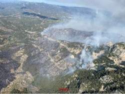 Illa solicita la intervenci&oacute;n de la UME tras el empeoramiento del incendio de Pa&uuml;ls (Tarragona)