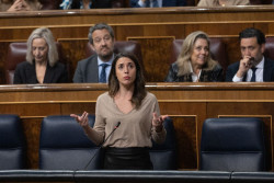 Irene Montero carece de verg&uuml;enza cuando se siguen excarcelando personas por su Ley del Si es Si y no dimite