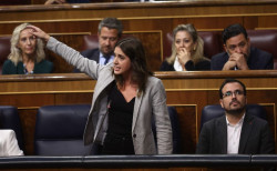 Irene Montero se ratifica sobre el amor de los ni&ntilde;os y los adultos